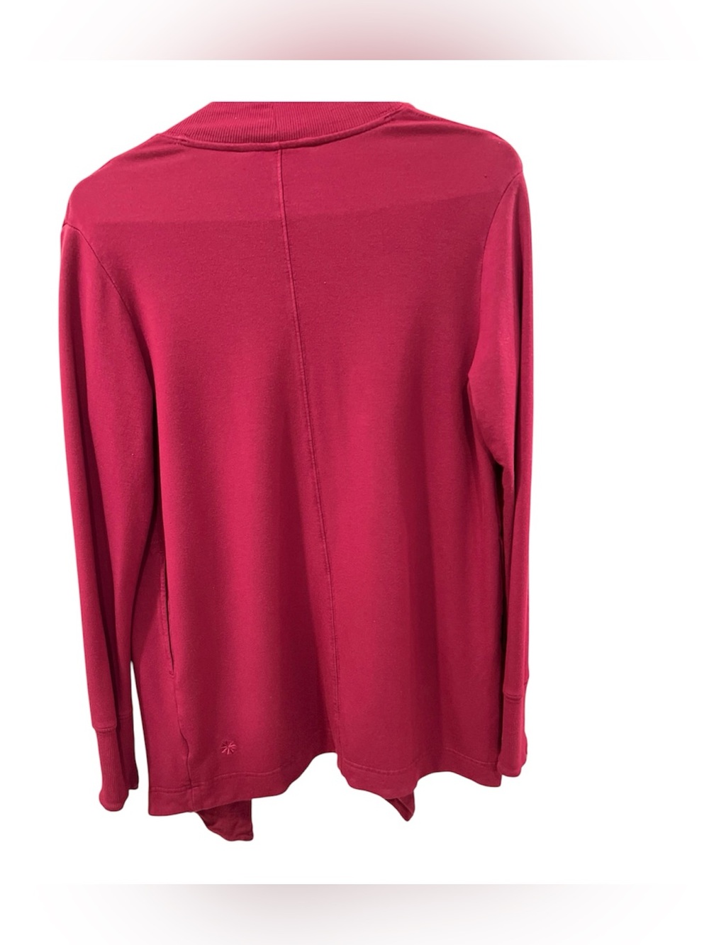 Athleta Open-Front Raspberry Pink Cardigan - Picture 2 of 5